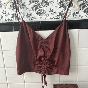 Aritzia Silk Top
